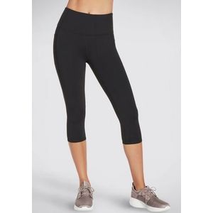 Skechers - Gowalk - Legging Capri - Hoge Taille - Zwart - 41,9 cm Binnenbeenlengte