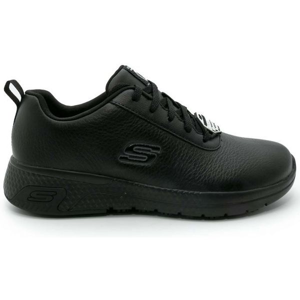 Skechers dames zwart leer hotsell