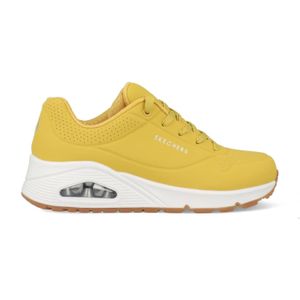 Skechers Uno -Stand On Air Dames Sneakers - Yellow - Maat 36