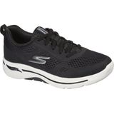 Skechers Schnürhalbschuh GO WALK ARCH FIT - MOTION BREEZE für Damen, schwarz, Gr. 41 EU