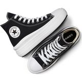 Converse Chuck Taylor All Star Move Zwart Wit - Sneaker - 568497C