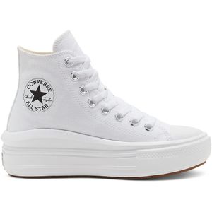 Sneakers Chuck Taylor All Star Move Canvas Hi CONVERSE. Canvas materiaal. Maten 37. Wit kleur