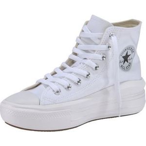 Converse  Chuck Taylor All Star Move Canvas Color Hi  Sneakers  dames Wit