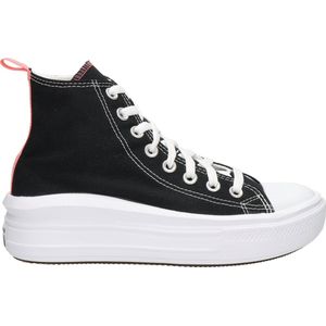 Converse - Chuck Taylor All Star Move - Sneakers - Zwart Roze - Canvas