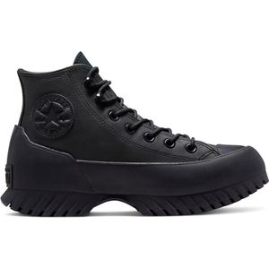 Sneakers Chuck Taylor Lugged Winter Leather CONVERSE. Leer materiaal. Maten 36. Zwart kleur