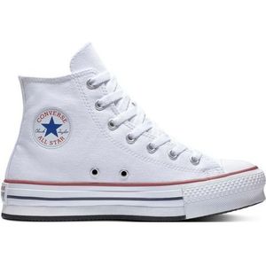 Converse Chuck Taylor All Star Lift Platform Canvas High Top Kinderen Unisex, Wit, 37.5 EU