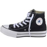 Converse Ctas Eva Lift Platform High Unisex Schoenen - Zwart  - Leer, Textil - Foot Locker