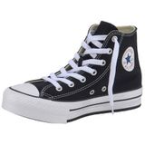 Converse Ctas Eva Lift Platform High Unisex Schoenen - Zwart  - Leer, Textil - Foot Locker