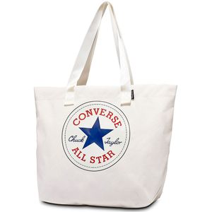 Tote Bag Graphic CONVERSE. Polyester materiaal. Maten één maat. Wit kleur