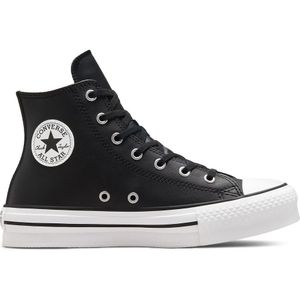 Sneakers Converse Chuck Taylor All Star Eva Lift Hi Leathe  Zwart/wit  Dames