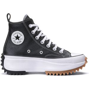 Sneakers Run Star Hike Platform CONVERSE. Leer materiaal. Maten 38. Zwart kleur