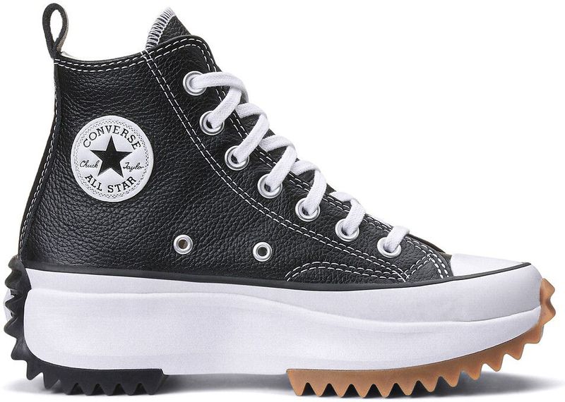 Converse - Run Star Hike - Sneakers - Zwart - Leer