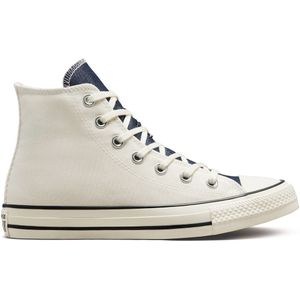 Sneakers Chuck Taylor Hi Denim Fashion CONVERSE. Canvas materiaal. Maten 36. Wit kleur