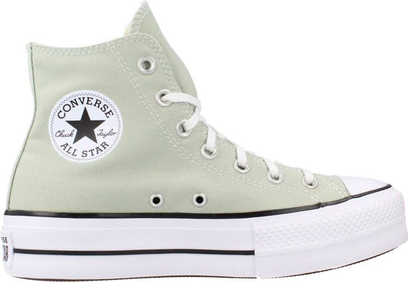 Converse - Chuck Taylor All Star Lift Platform - Sneakers - Groen