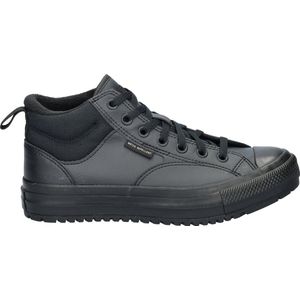 Converse Chuck Taylor All Star Malden Street Mid Sneakers Leren Sneaker Heren Zwart