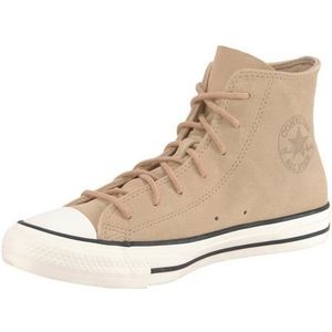 Sneakers All Star Hi Fashion Suede & Leather CONVERSE. Leer materiaal. Maten 36. Beige kleur