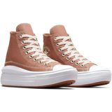 Converse - Chuck Taylor All Star Move - Damestrainers - Hoge Schoen - Synthetisch Leer