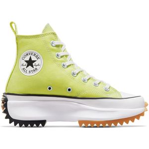 Sneakers Run Star Hike Seasonal Color CONVERSE. Canvas materiaal. Maten 36. Geel kleur