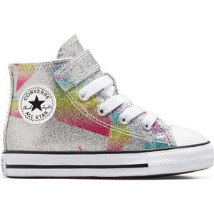 Sneakers All Star 1V Hi Prism Glitter CONVERSE. Synthetisch materiaal. Maten 18. Zilver kleur