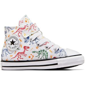 Sneakers Chuck Taylor All Star 1V Hi Dinos CONVERSE. Canvas materiaal. Maten 20. Wit kleur