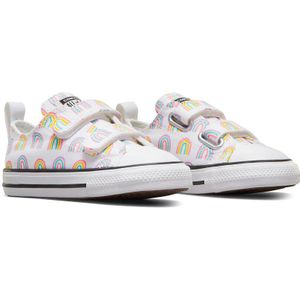 Sneakers Chuck Taylor All Star 2V Ox Rainbows CONVERSE. Canvas materiaal. Maten 20. Wit kleur