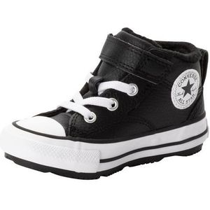Converse Chuck Taylor All Star Malden Street Boot Sneaker voor jongens, Zwart Zwart Wit, 37 EU