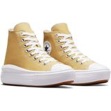 Ademende Hoge Platform-Sneakers - Katoenlinnen - OrthoLite-Demping