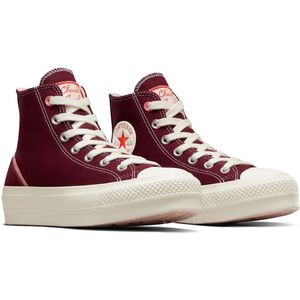 Converse, Rode Sneakers voor Heren Rood, Dames, Maat:36 EU