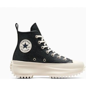 Converse, Chuck Taylor All Star Hi Run Star Sparkle Zwart, Dames, Maat:37 EU