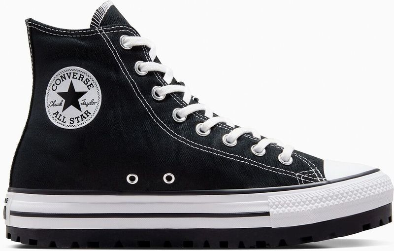 CONVERSE - Chuck Taylor All Star City Trek - Sneakers - Zwart - Stof