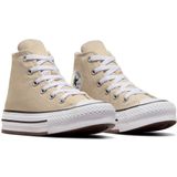 Sneakers All Star Eva Lift Seasonal Color CONVERSE. Canvas materiaal. Maten 30. Beige kleur