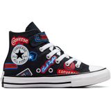 Sneakers Chuck Taylor All Star Sticker Stash CONVERSE. Canvas materiaal. Maten 35. Zwart kleur