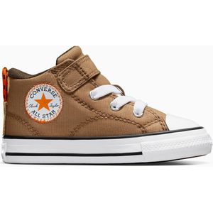 Sneakers in stevige stof CONVERSE. Canvas materiaal. Maten 19. Kastanje kleur