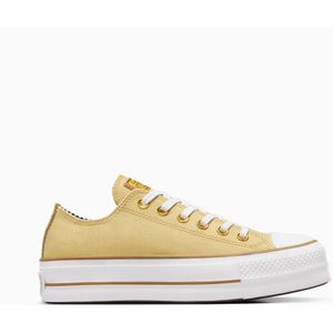 Converse, Schoenen, Dames, Geel, 37 EU, Gele Hoge Sneakers Chuck Taylor All Star Lift Platform