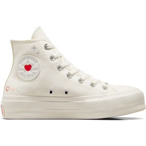 Converse, Y2K Heart High Top Sneakers Wit, Dames, Maat:37 EU