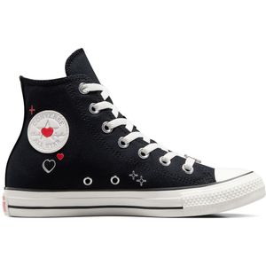 Converse Chuck Taylor All Star Hi Dames Hoge sneakers - Leren Sneaker - Dames - Zwart - Maat 39