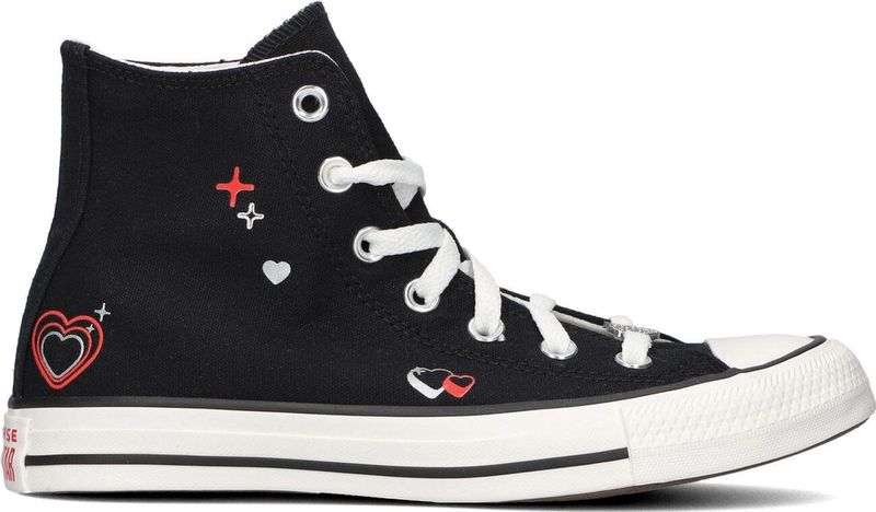 Converse Chuck Taylor All Star Hi Dames Sneakers - Dames - Zwart