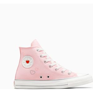 Converse, Schoenen, Dames, Roze, 39 EU, Roze Hart Sneakers voor Dames