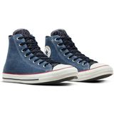 Sneakers Chuck Taylor All Star Denim Crafted CONVERSE. Canvas materiaal. Maten 44. Blauw kleur