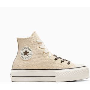 Sneakers All Star Lift Play on Nature CONVERSE. Canvas materiaal. Maten 41. Wit kleur