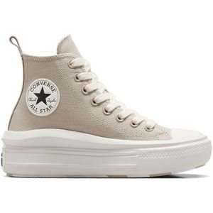 Converse Chuck Taylor All Star Move Hoge sneakers - Dames - Grijs - Maat 38