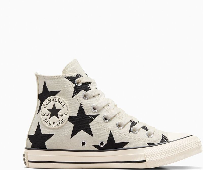 Converse - Chuck Taylor All Star High - Sportschoen - Dames - Hoge Snit - Sterrenprint