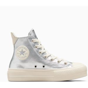 CONVERSE CHUCK TAYLOR ALL STAR LIFT PLATFORM METALLIC Zilver 36 EU