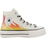 Converse - Chuck Taylor All Star Lift Platform Flames - Slippers - Wit
