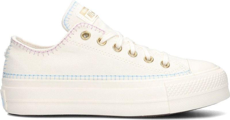Converse - Chuck Taylor ALL Star Lift Platform - Lage Sneakers - Wit