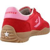 Sneakers - Leer - Suède - Contrasterende Inserts - Versterkte Hak