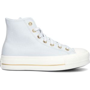 Converse, Schoenen, Dames, Blauw, 42 EU, Grijze Hoge Top Lift Sneakers