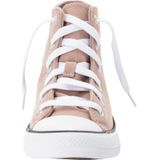 Sneakers - Bloemenprint - Textiel - Snoersluiting - Platte Hak