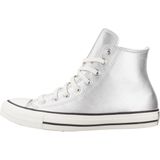 Converse Chuck Taylor All Star Hi Sneakers - Leren Sneaker - Dames - Zilver