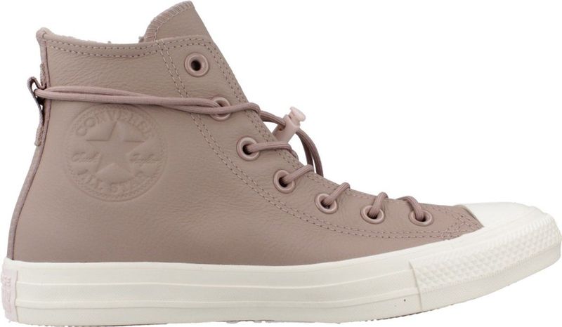 CONVERSE - All Star Hi Weatherized Leather - Sneakers - Roze - Leer